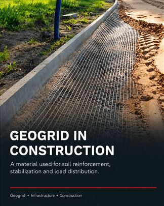Geogrid for Construction, Soil Reinforcement & Gro