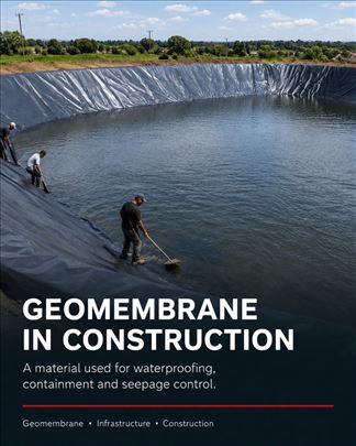 Geomembrane for Construction, Waterproofing & Wate