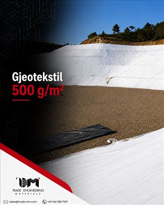 Geotextile 500 g/m² – Heavy-Duty Soil Separation,