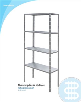 Inox police za hladnjače 