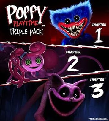 Poppy Playtime Chapter 1, 2 i 3 + F1 2020 PS5