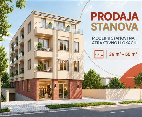 Batajnica - Majora Z. Radosavljevića - 49m2 -nov I