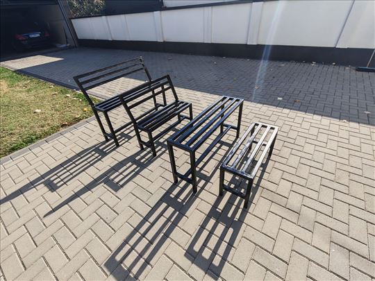 Klupa za groblje, klupe za groblje, metalna klupa