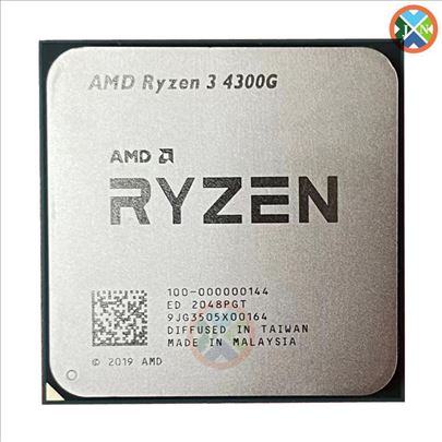 Ryzen 3 4300G + nov kuler deep cool gama