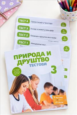 Kontrolni zadaci matematika srpski priroda I-IV
