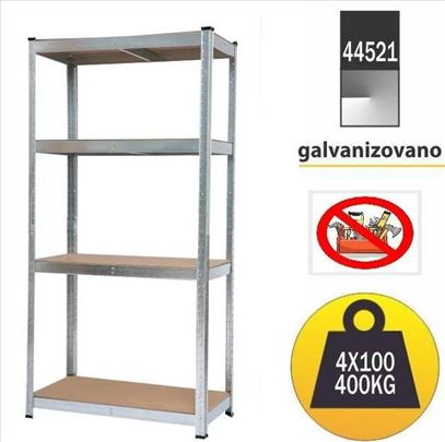 Metalna polica 172 x 75 x 30 cm NOVO