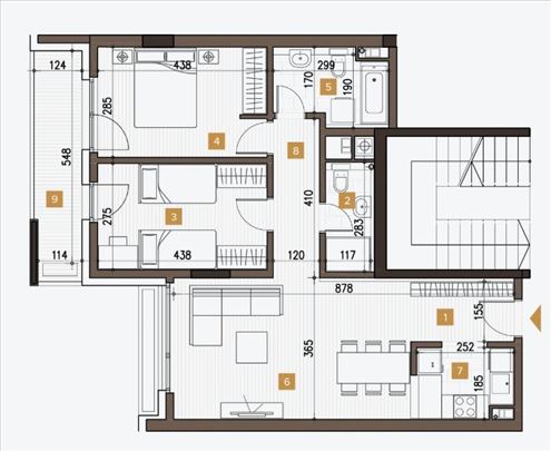 Nov, 3.0 stan (74m²) – Lux 51, Bežanijska kosa