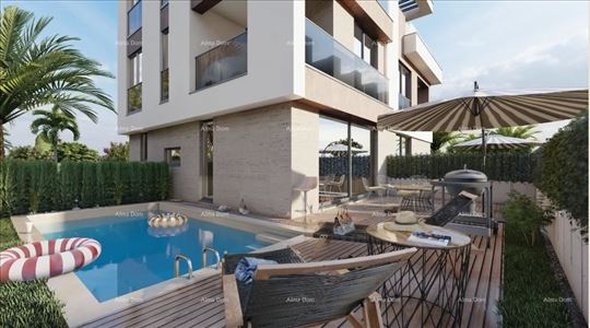 Prodaja - Dupleks vila u mediteranskom stilu s baz