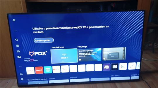 TV FOX 55WOS640E - за делове (исправна електроника