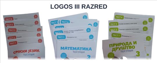 Kontrolni zadaci LOGOS matematika srpski p&d