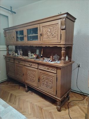 Komplet trpezarija-vintage, hrast