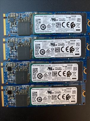 NVMe 512 GB OEM 91% health, DRAM Toshiba