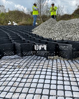 HDPE Geocell – Soil Stabilization, Road Reinforcem
