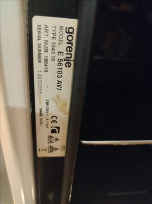 Gorenje Električni špore