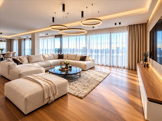 Petosoban lux penthouse,2 garazna mesta