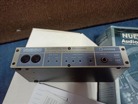 Steinberg Nuendo Audiolink 96 RME Multi+UAD 1 PCI