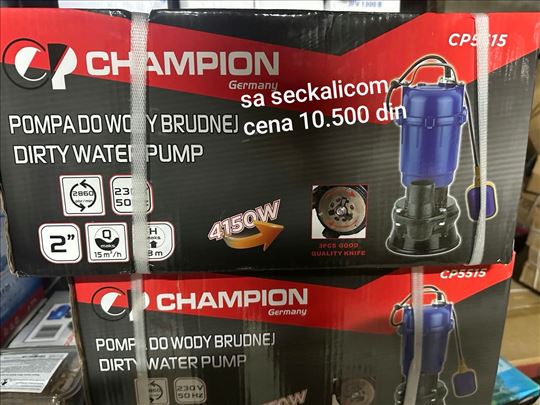 Muljna pumpa sa seckalicom