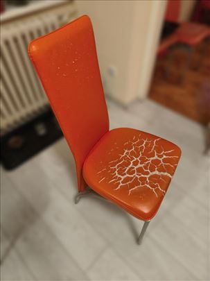 Trpezarijske stolice sa metalnim ramom