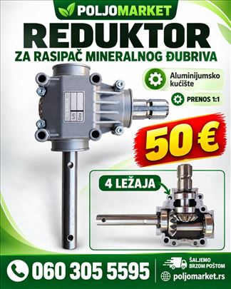 Reduktori za rasipače djubriva