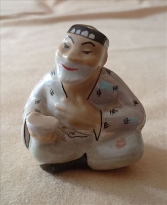 RR Sovjetska porcelan figura Aksakal sa lepeškom