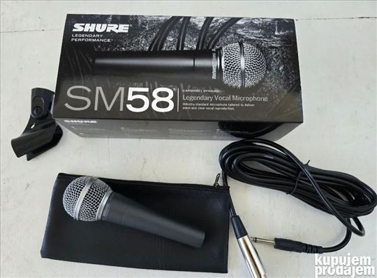 Shure žični mikrofon profesionalni