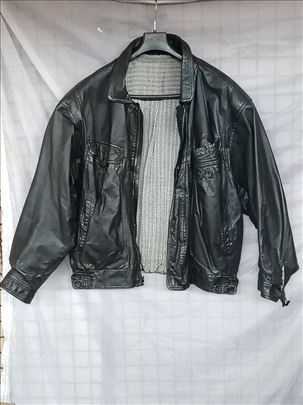 Vrhunska vintage muška kožna jakna
