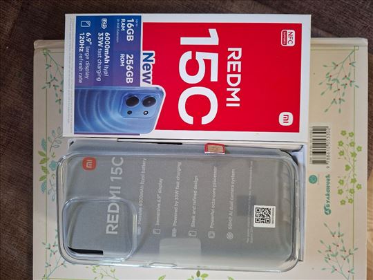 Xiaomi REDMI 15C 16GB RAM 256GB ROM NOVO!!