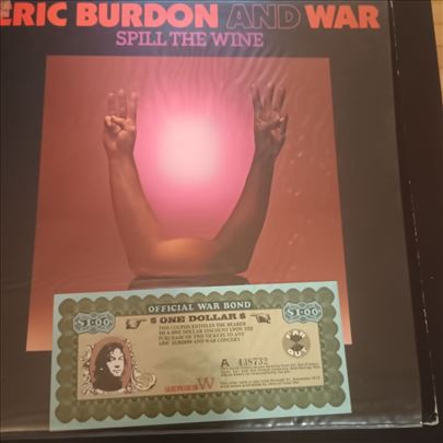Eric Burdon & War Spill The Wine LP preslusana