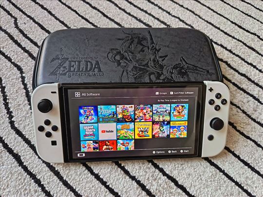 Nintendo Switch Oled, kao nov, full pak opreme