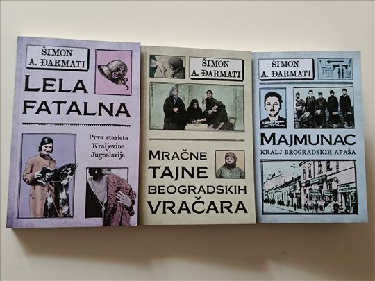 Šimon A. Đarmati 3 nove knjige