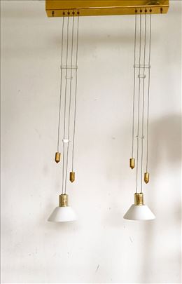 3 mesingane viseće lampe Sölken Leuchten