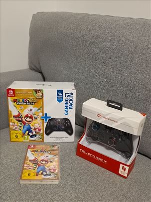 Mario + Rabbids Gold Edition + NSW Pro Pad X