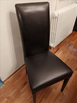 Trpezarijska kožna stolica Simpo