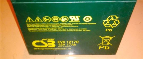Baterija 12V 17Ah