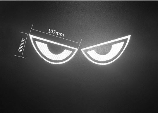 Reflektujući stiker;Reflektujuće nalepnice za auto