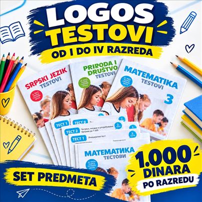 LOGOS kontrolni zadaci testovi I do IV razred