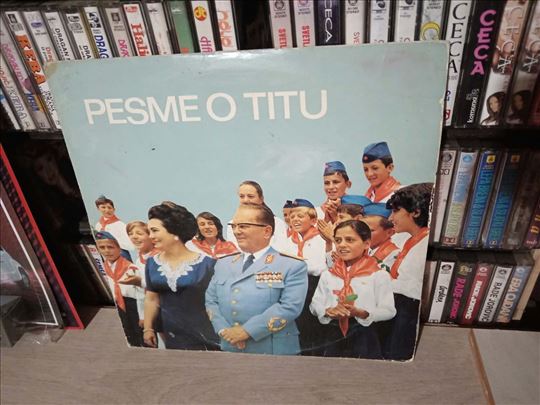 Lp Pesme O Titu + novine 1980