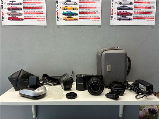 Samsung NX1100 mirrorless sa objektivom i opremom