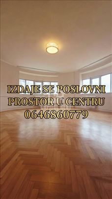 Centar izdaje se poslovni prostor ID#1648