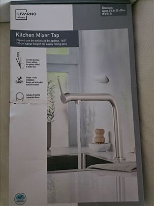 LIVARNO HOME kuhinjska slavina – inox