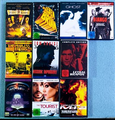 Snatch/Casablanca/Patriot/Ghost/Ben Hur/Django/Saw