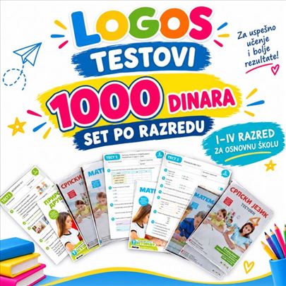 TESTOVI LOGOS ZA I–IV RAZRED OSNOVNE ŠKOLE