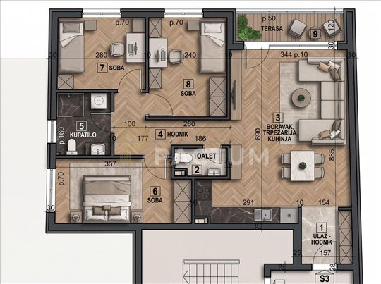 Vinogradska 38, 71M2, 4.0 - Bez provizije - NBG
