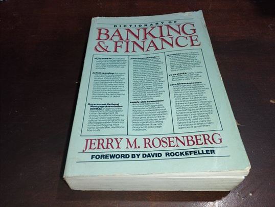 Dictionary of Banking & Finance