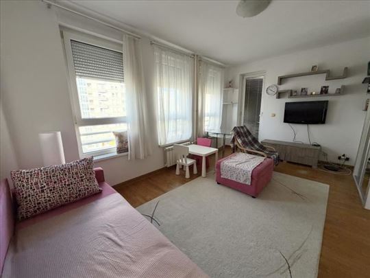 Novi Beograd-Belvil.Jednosoban-Garaža-Uknjižen ID#