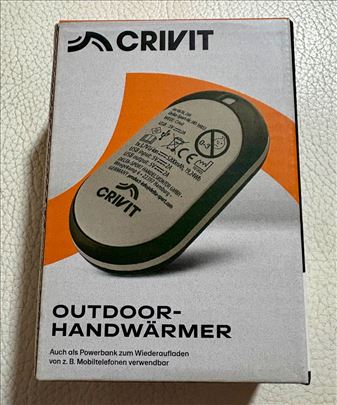 CRIVIT Outdoor Ručni Grejač 5200 mAh – Powerbank