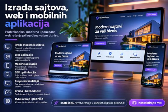 Izrada sajtova – Profesionalno i povoljno