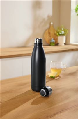 SILVERCREST termo flaša 500 ml – tamnosiva