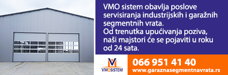 Servisiranje industrijskih i garažnih segmentnih vrata
