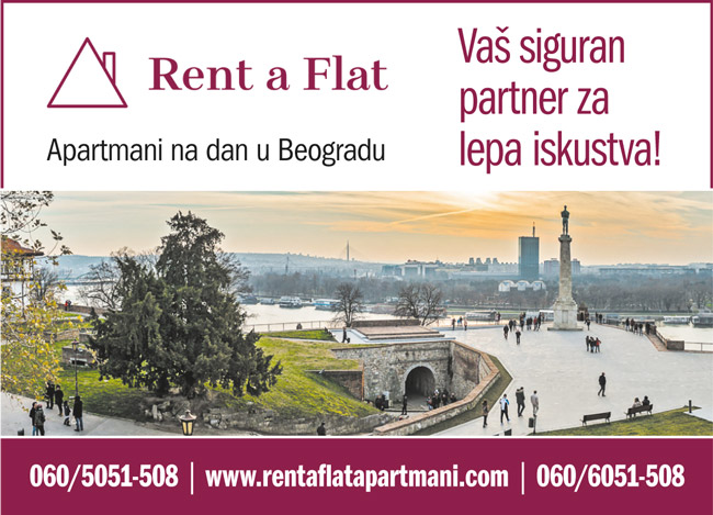 Rent-A-Flat  /  Apartmani na dan u Beogradu